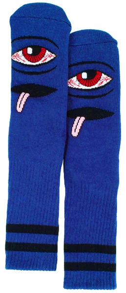 SOCKS BLOODSHOT EYE BLUE