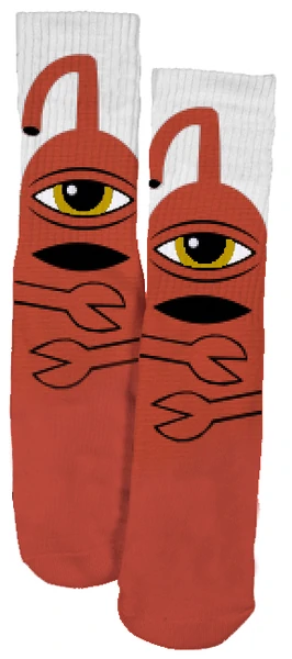 SOCKS SECT HUG RUST