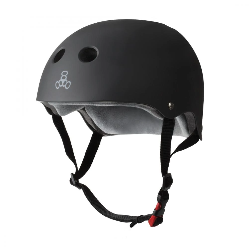 Casque Triple Eight Certified Sweatsaver – Black