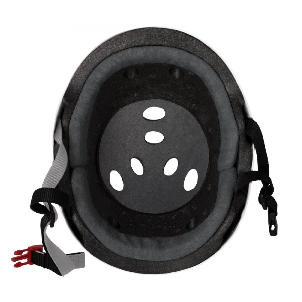 Casque Triple Eight Certified Sweatsaver – White Matte