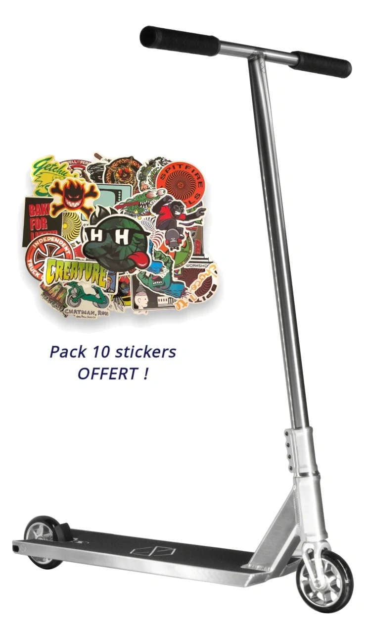 Trottinette Freestyle Native Format Brut – Street Haut de Gamme | Native Scooters