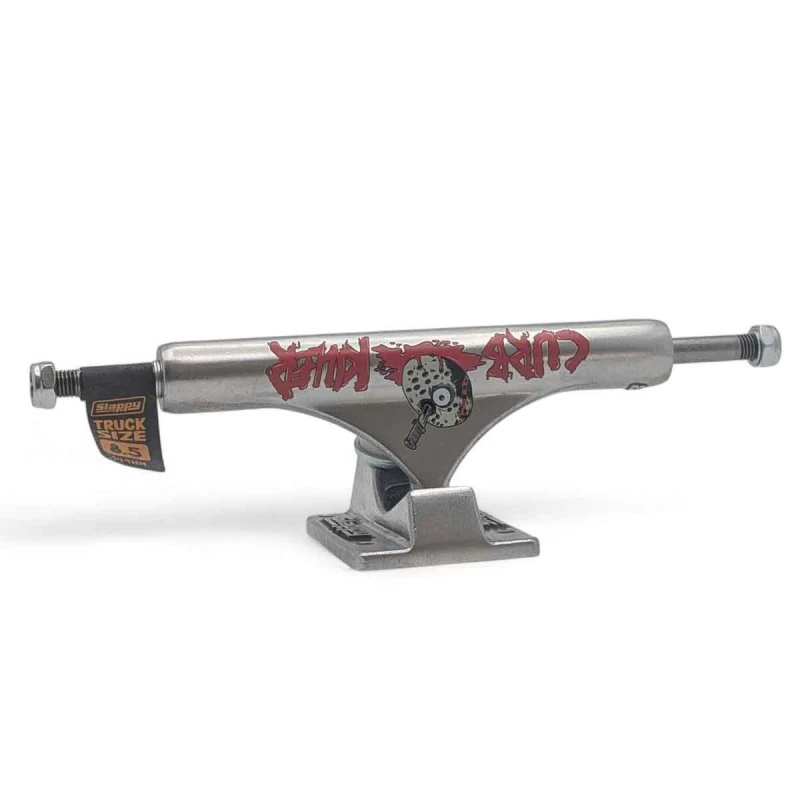 Slappy × Heroin ST1 Inverted 8,5" Curb Killer II Polished — Truck Skateboard