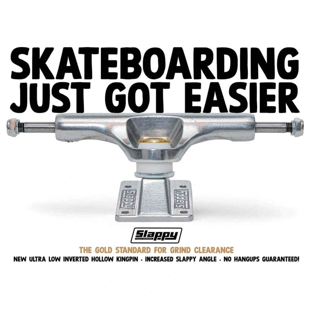 Truck Slappy ST1 Inverted Hollow Lights Low KP 8.5 Polished