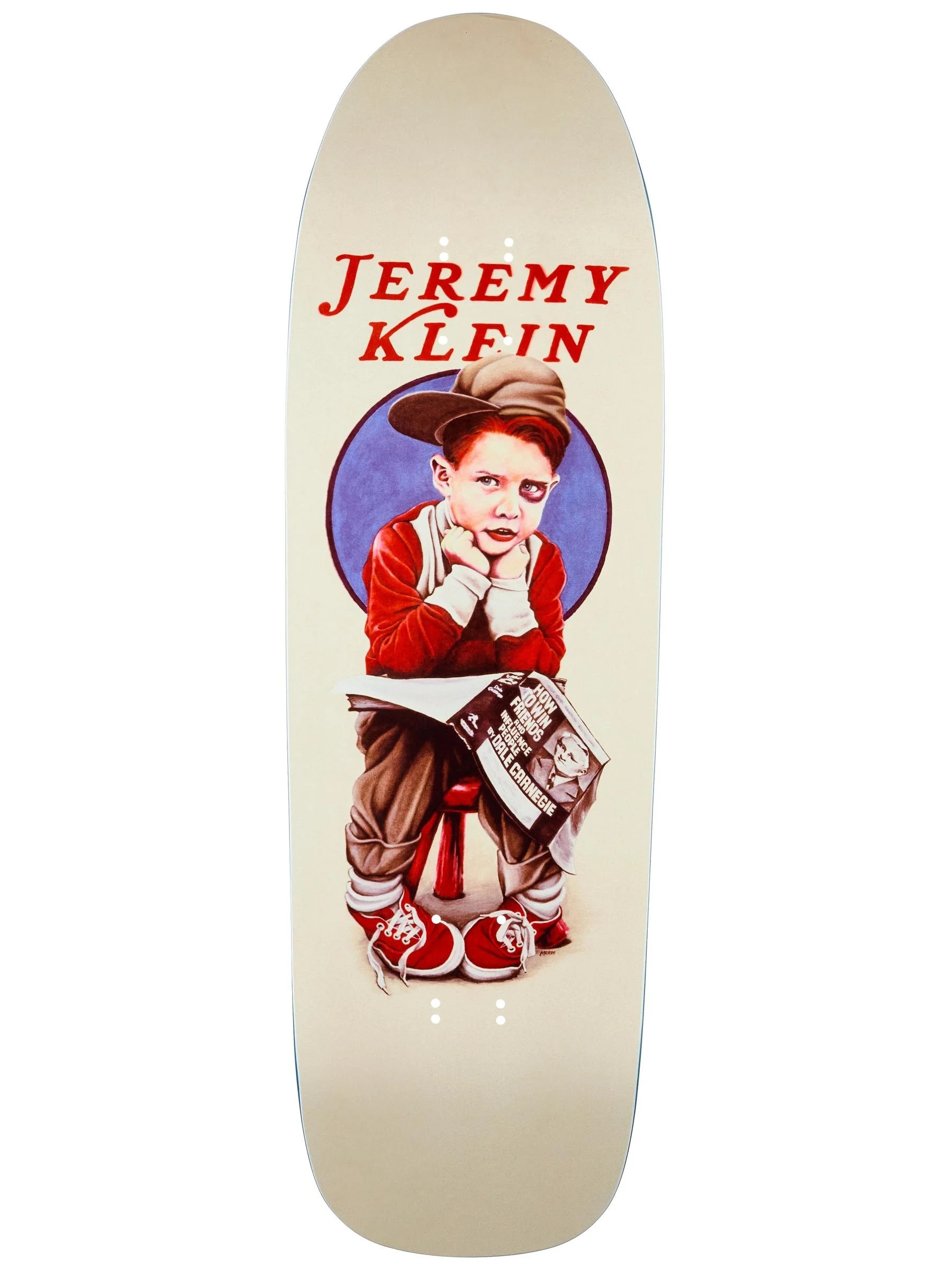 World Industries Jeremy Klein Black Eye Kid — Deck 8.5" × 32.2"