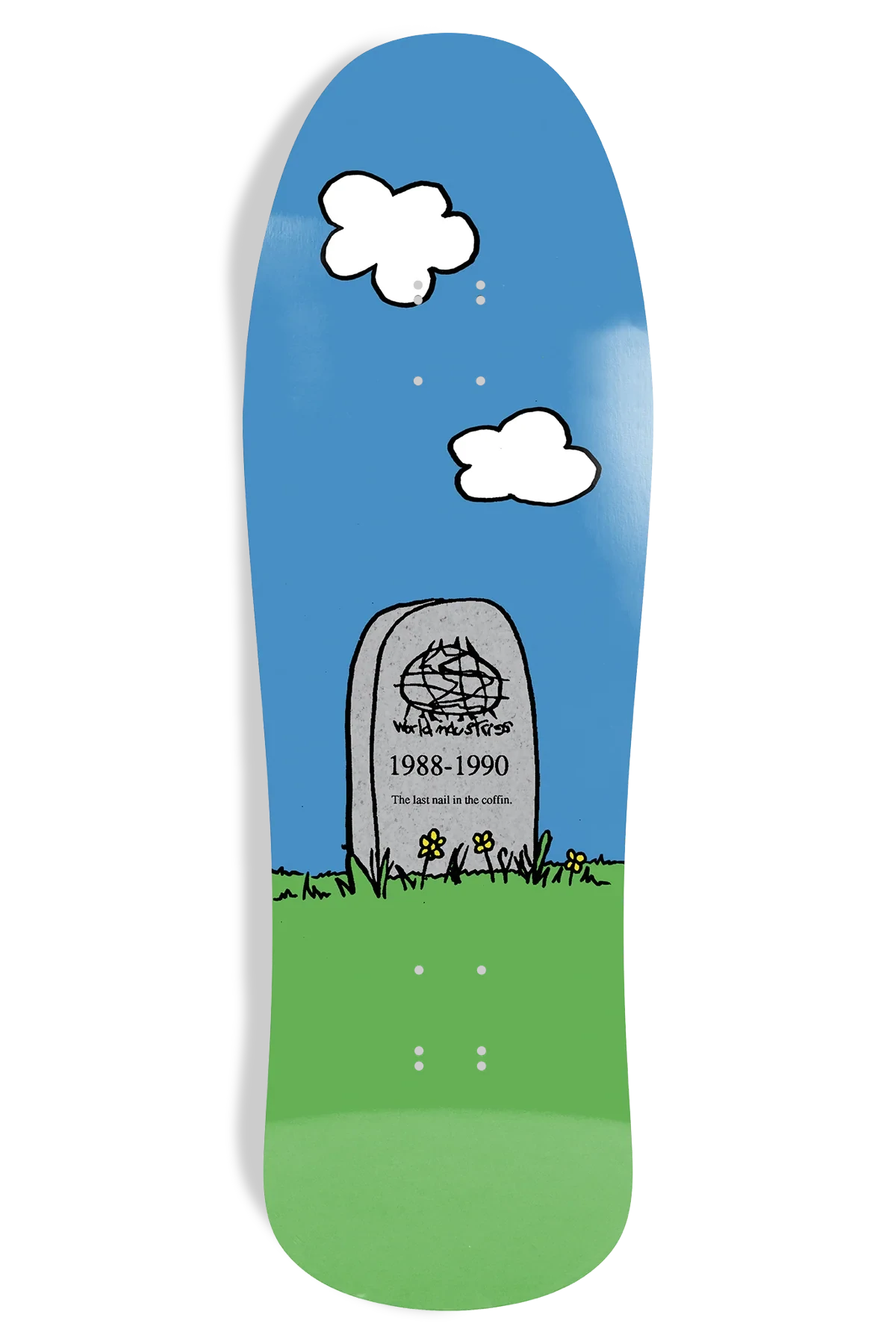 World Industries Skateboarding Is Dead EX7 — Deck 10" × 31.3" Reissue